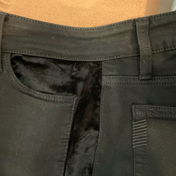 PAIGE BLACK HOXTON ULTRA SKINNY TUXEDO SIDE STRIPE JEANS - Picture 4 of 16